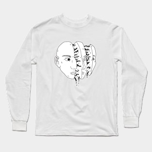 Splitted Long Sleeve T-Shirt